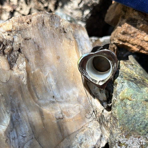 Vintage Things Remembered Silver Swarovski Crystals Heart Perfume Atomizer - Picture 6 of 10